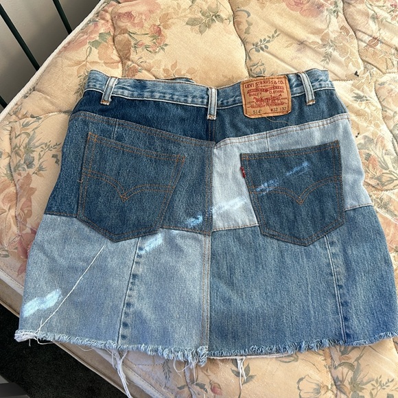 Denim mini skirt - Picture 2 of 2